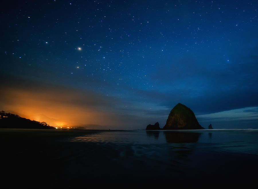 The Needles at Haystack - Cannon Beach Photograph by Chad Tracy