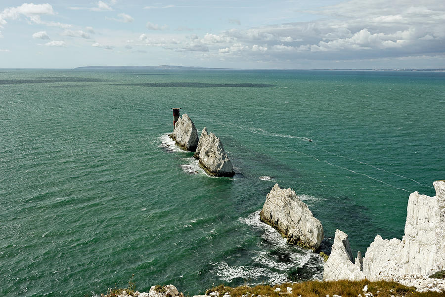 Summer Photograph - The Needles - Isle of Wight by Rod Johnson