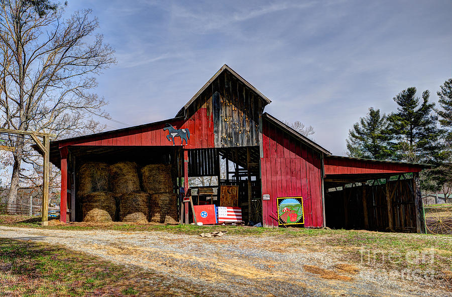 The New Barn Photograph by Paul Mashburn