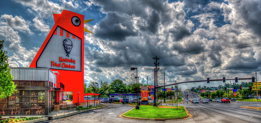 The New Big Chicken 2 Hwy 41 Cobb Parkway Art Photograph by Reid Callaway