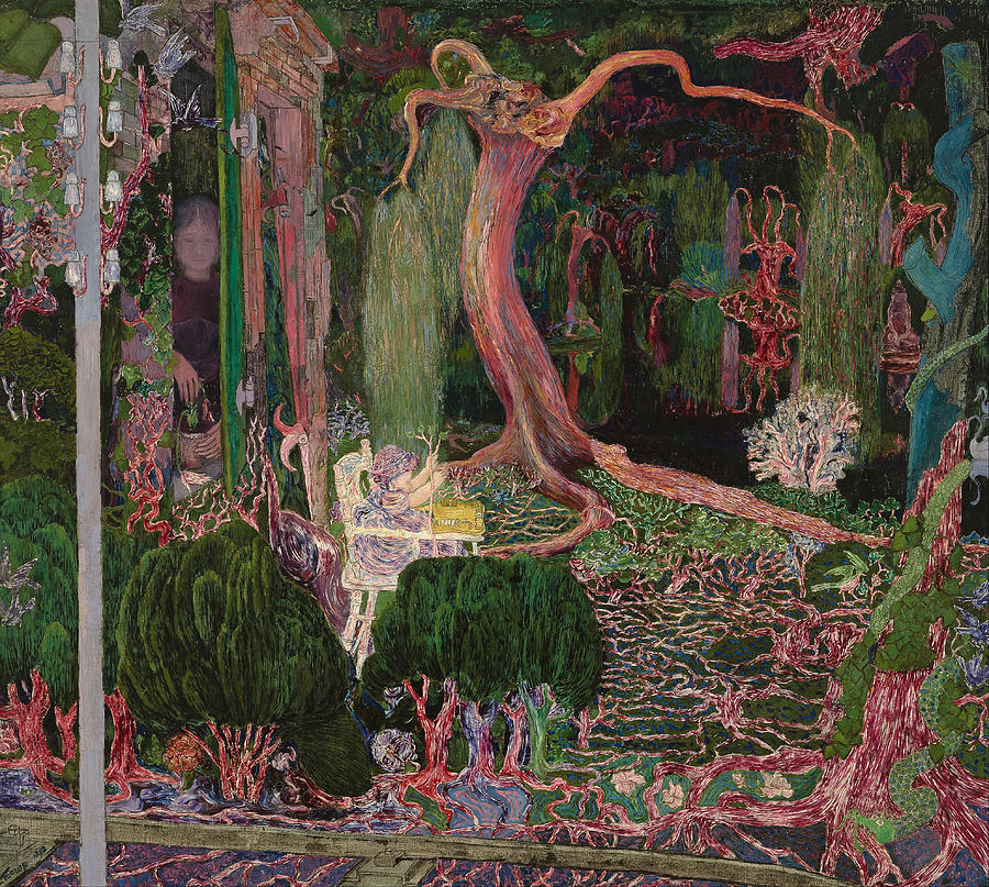 Abstract Painting - The New Generation by Jan Toorop