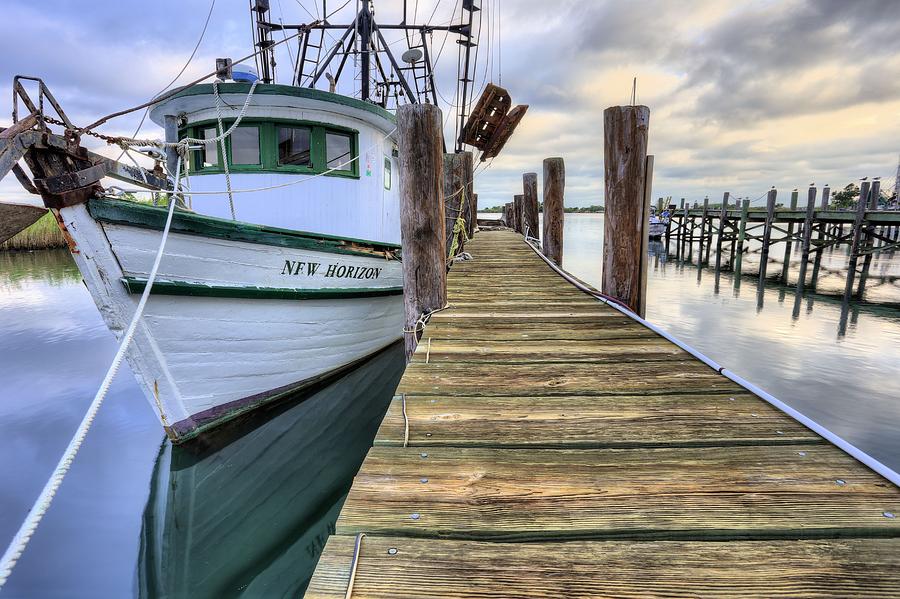 The New Horizon Shrimp Boat Photograph by JC Findley