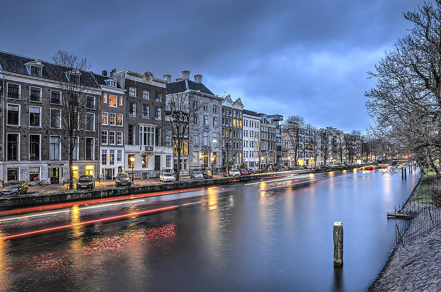 The New Lords Canal, Amsterdam Photograph by Frans Blok