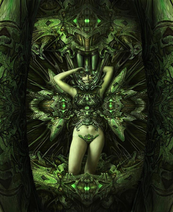 Fantasy Digital Art - The New Regenerator by Tony Hough