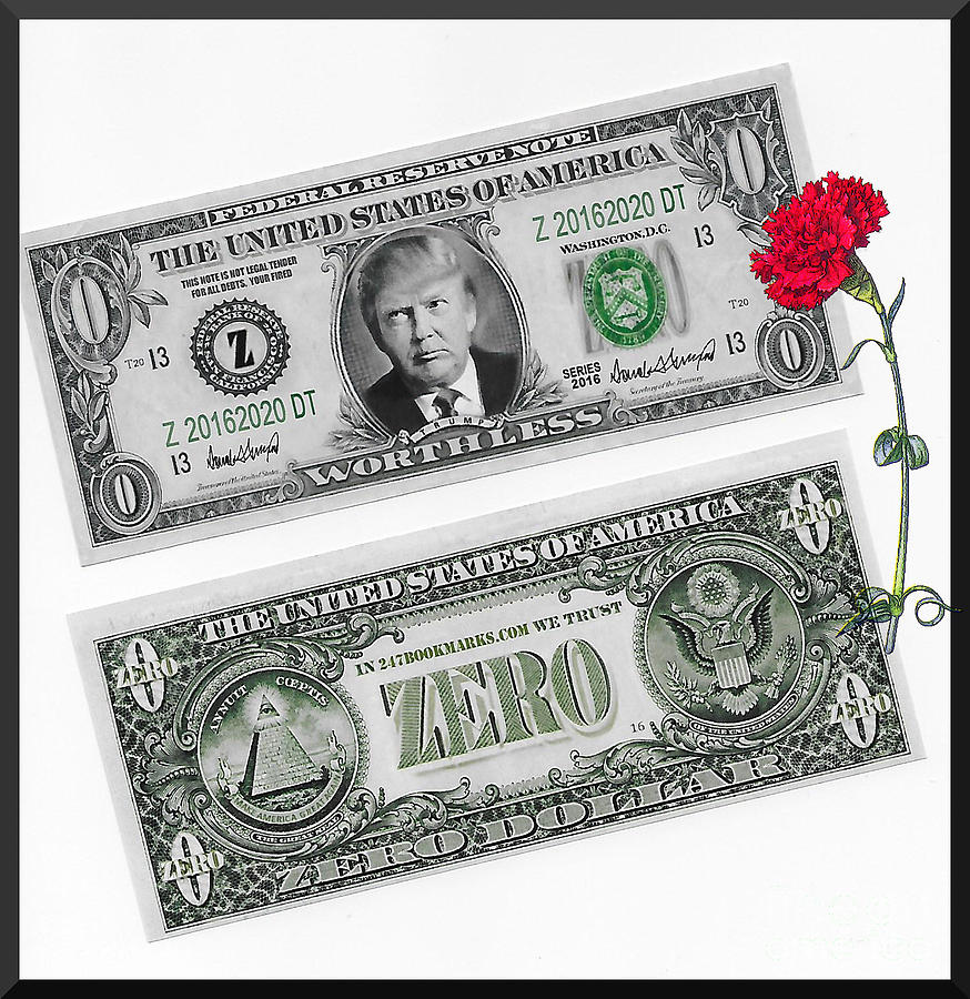 The New Trump Currency Digital Art by Charles Robinson