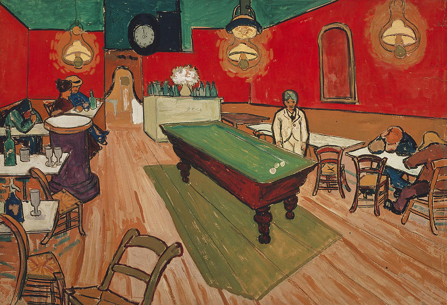 Vincent Van Gogh Painting - The Night Cafe in Arles by Vincent van Gogh