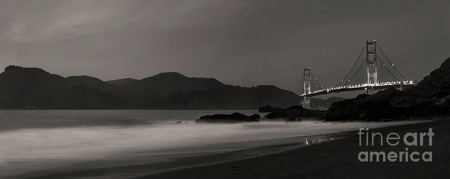 Golden Gate Bridge Photograph - The Night Watch by Matt Tilghman