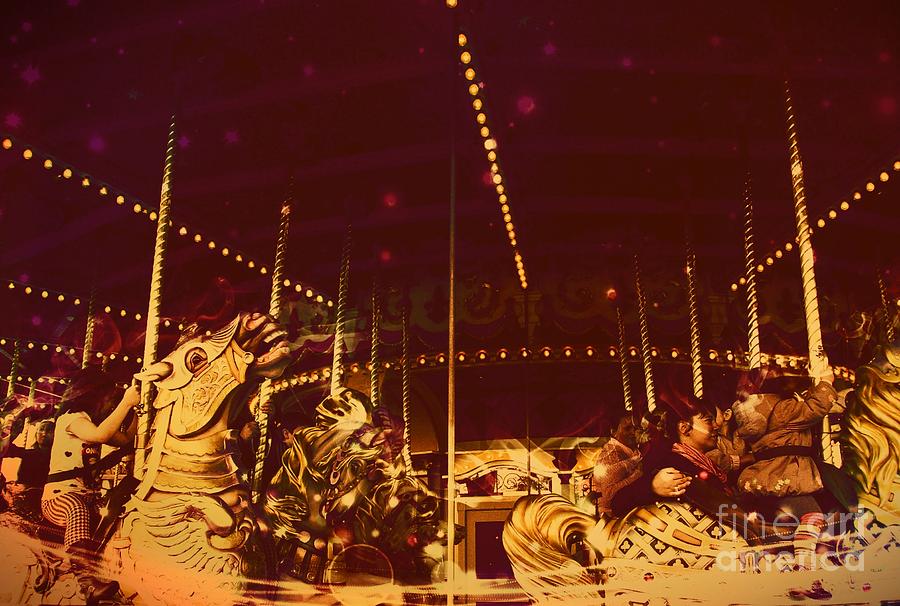 The Nightmare Carousel 12 Digital Art by Marina McLain