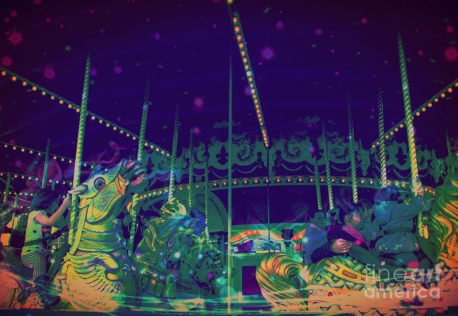 The Nightmare Carousel 20 Digital Art by Marina McLain
