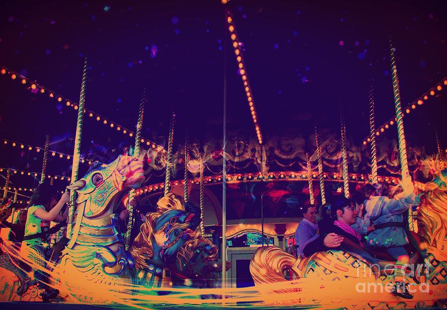 The Nightmare Carousel 22 Digital Art by Marina McLain