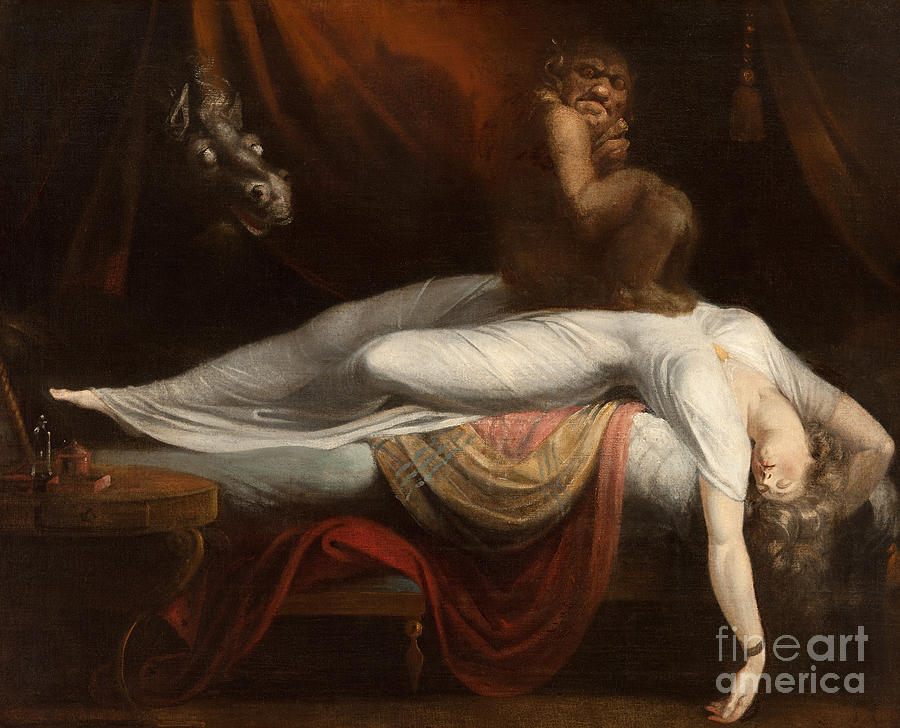 The Painting - The Nightmare by Henry Fuseli