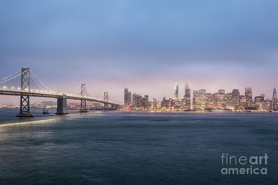 The nights of San Francisco Photograph by Didier Marti