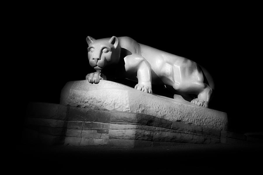 Penn State University Photograph - The Nittany Lion Of P S U by Mountain Dreams