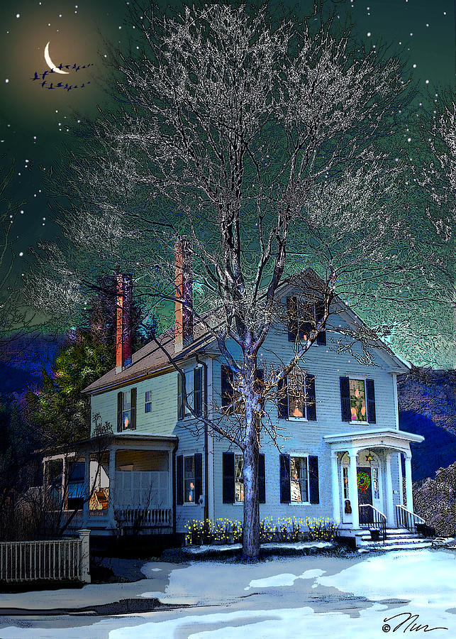The Noble House Digital Art by Nancy Griswold
