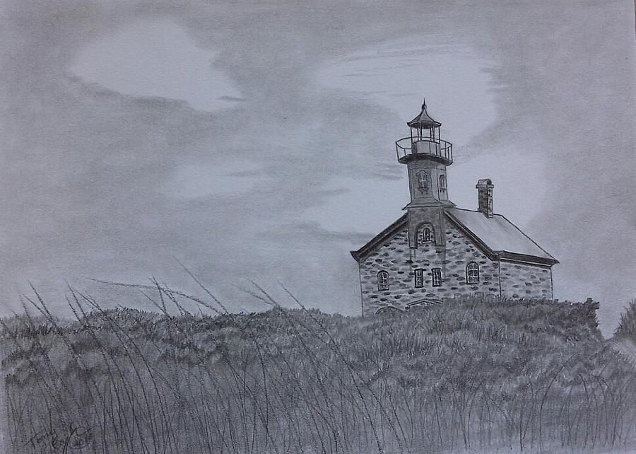 The North  Light  Drawing by Tony Clark