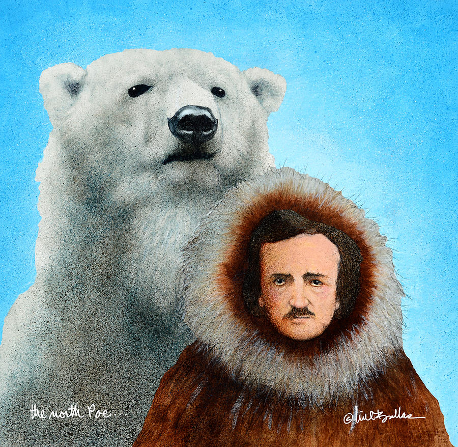 the North Poe... Painting by Will Bullas
