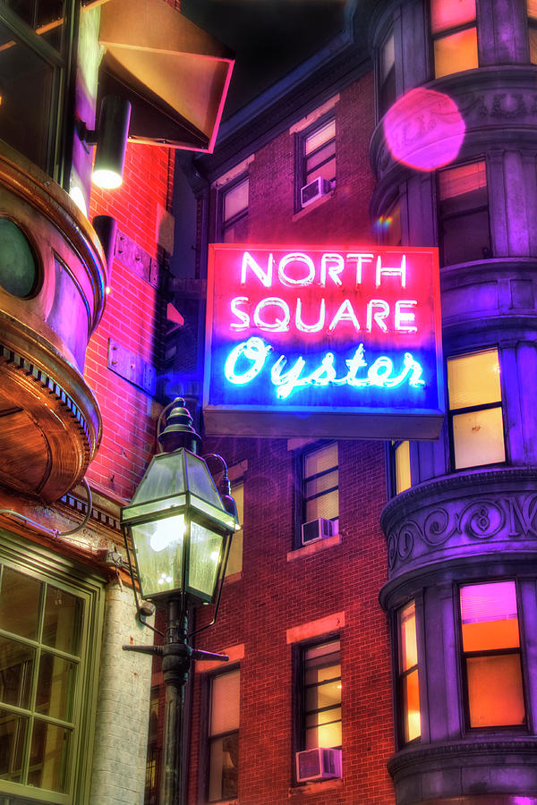 The North Square - Boston Photograph by Joann Vitali