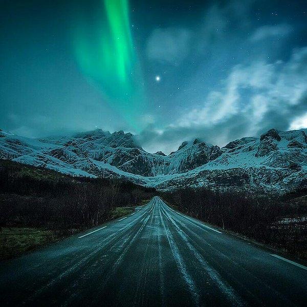 Mountain Photograph - The Northern Lights  by Andy Bucaille