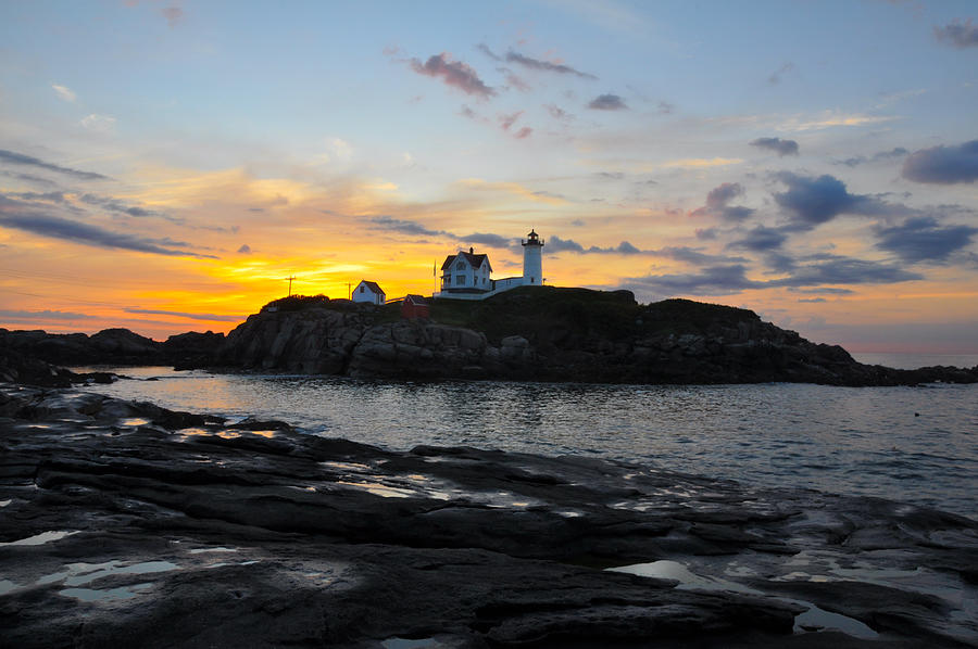 The Nubble Light Photograph by Catherine Easton - Pixels