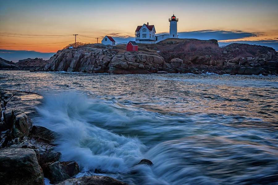 The Nubble Photograph by Rick Berk - Fine Art America