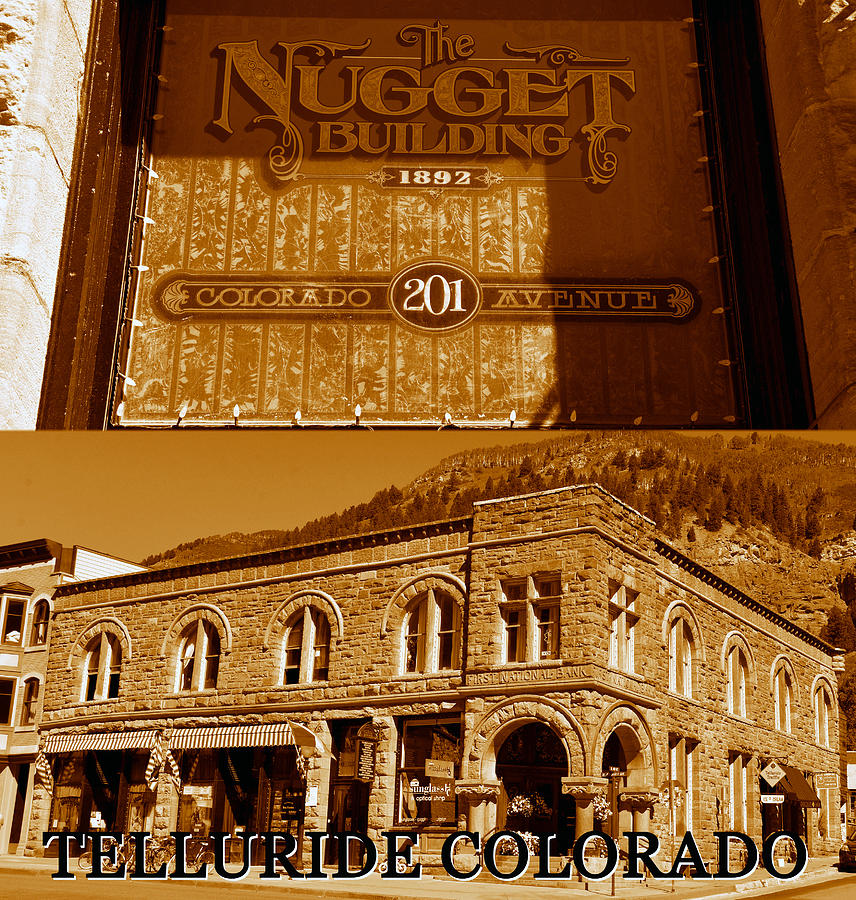 The Nugget Building 1892 Photograph by David Lee Thompson - Fine Art ...