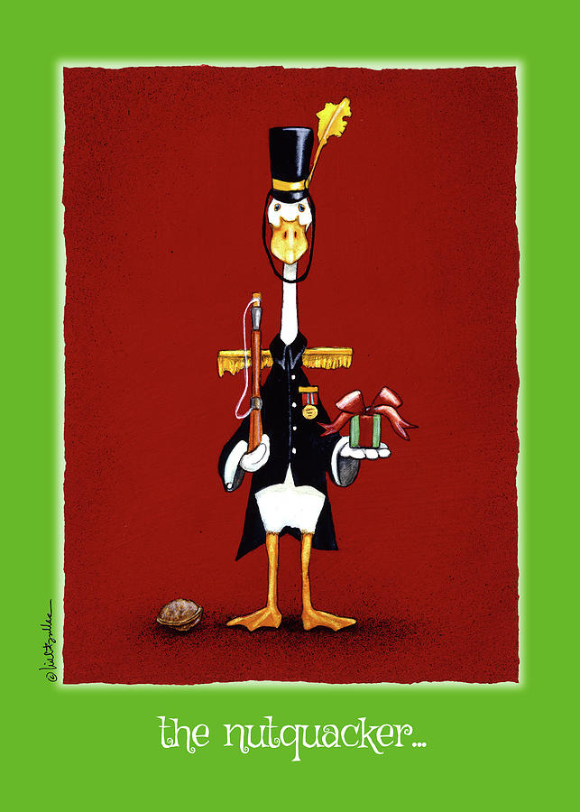 Christmas Painting - The Nutquacker... by Will Bullas