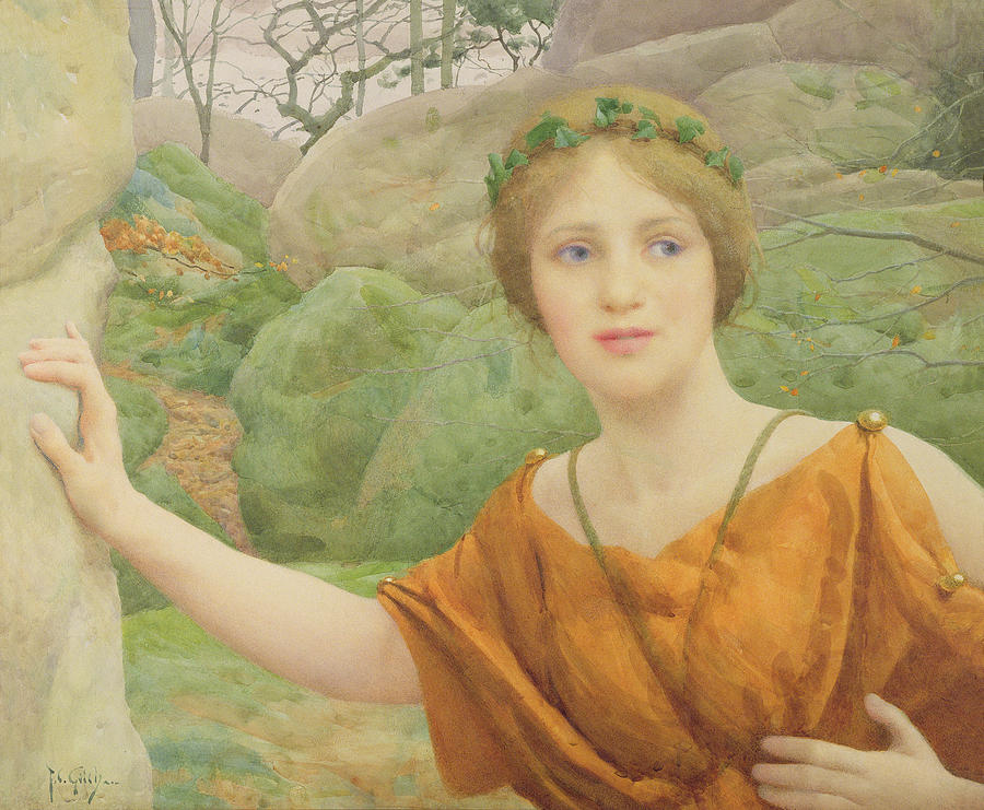 The Nymph Painting by Thomas Cooper Gotch