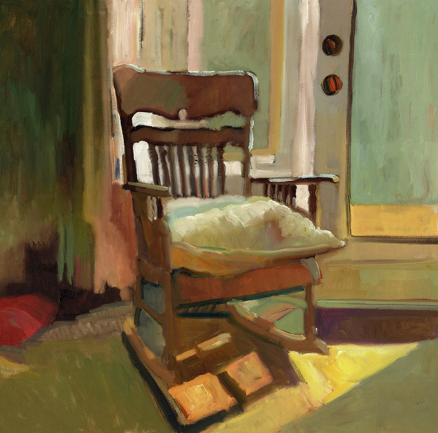 Painting a wooden rocking chair hot sale