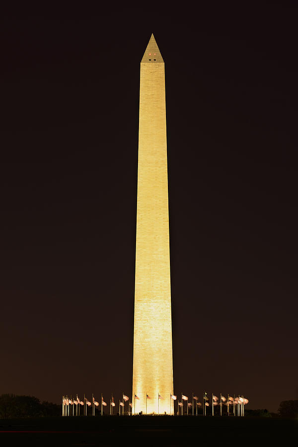 The Obelisk - Washington Monument - Washington DC - Color Photograph by Photography  By Sai