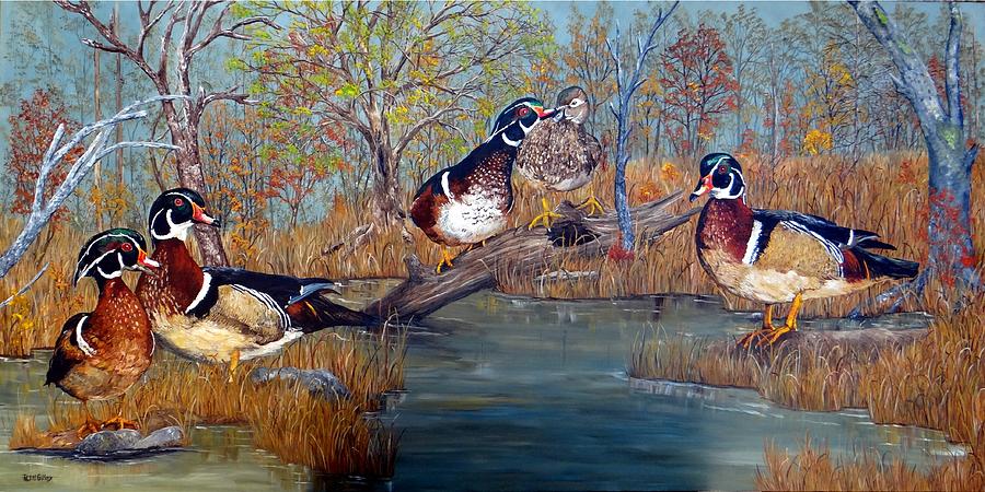 The Object of Their Affection Painting by Patti Gilley - Fine Art America