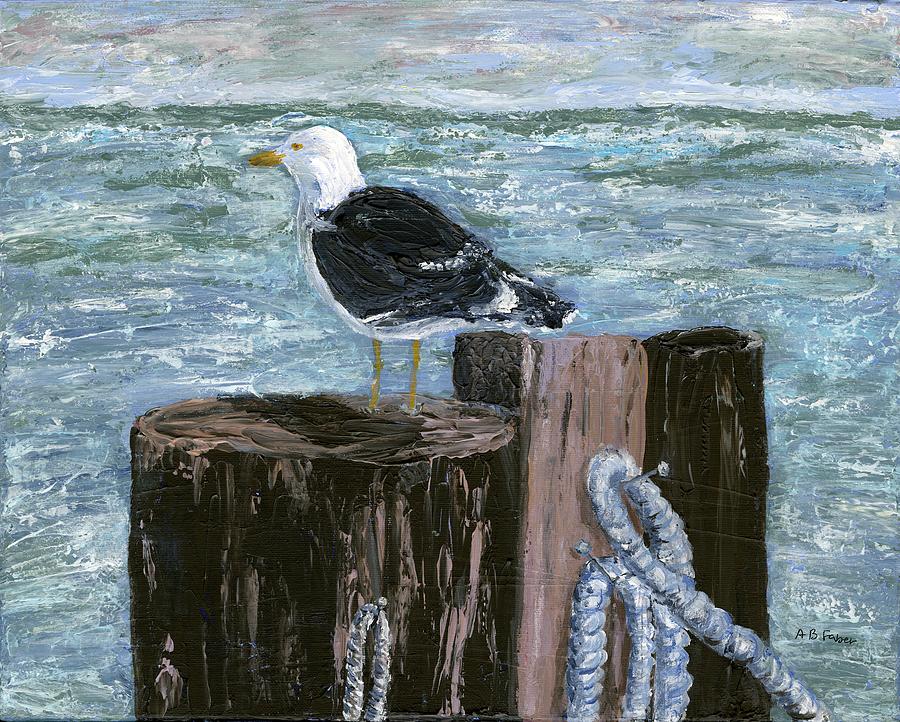 The Observer Painting by Alice Faber
