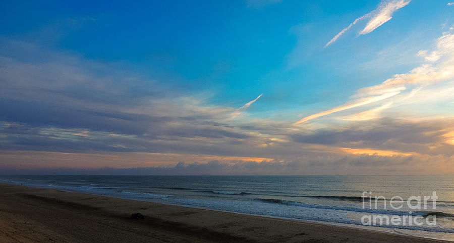 The Ocean Blue Photograph by Mim White