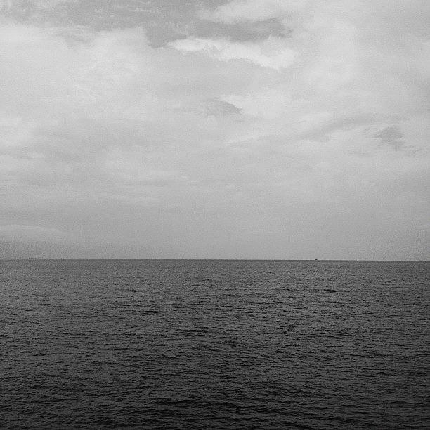 Black And White Photograph - The Ocean Is Poetic by Jonathan Liu