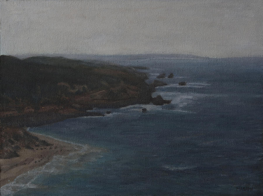 The ocean view Painting by Masami Iida