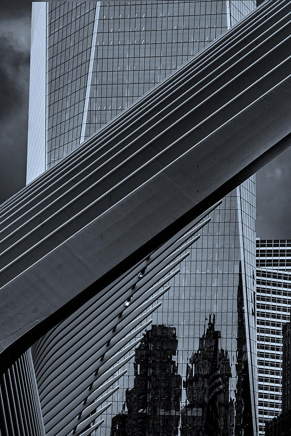 The Oculus and One World Trade Photograph by Chris Lord