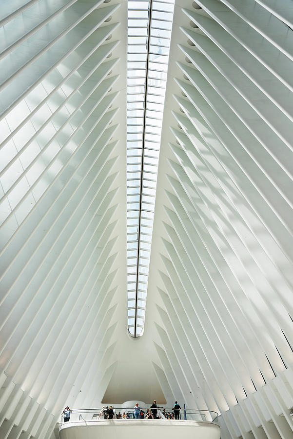 New York City Photograph - The Oculus Interior Platform by Robert VanDerWal