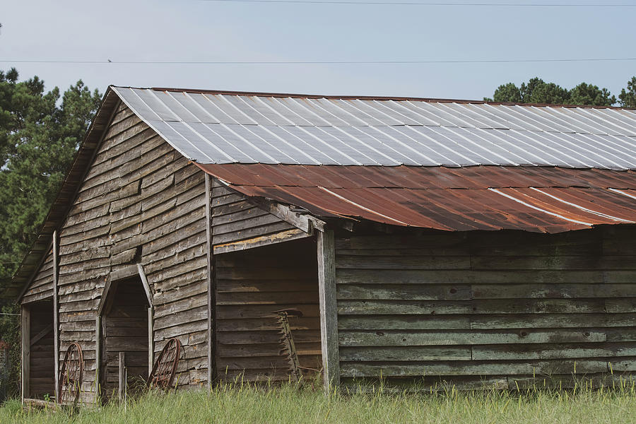 The Old Barn Photograph by Mary Ann Artz
