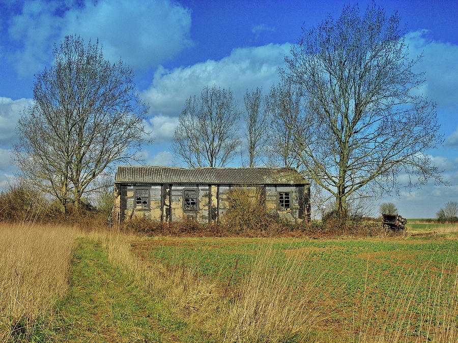 The Old Barn Photograph by Richard Denyer
