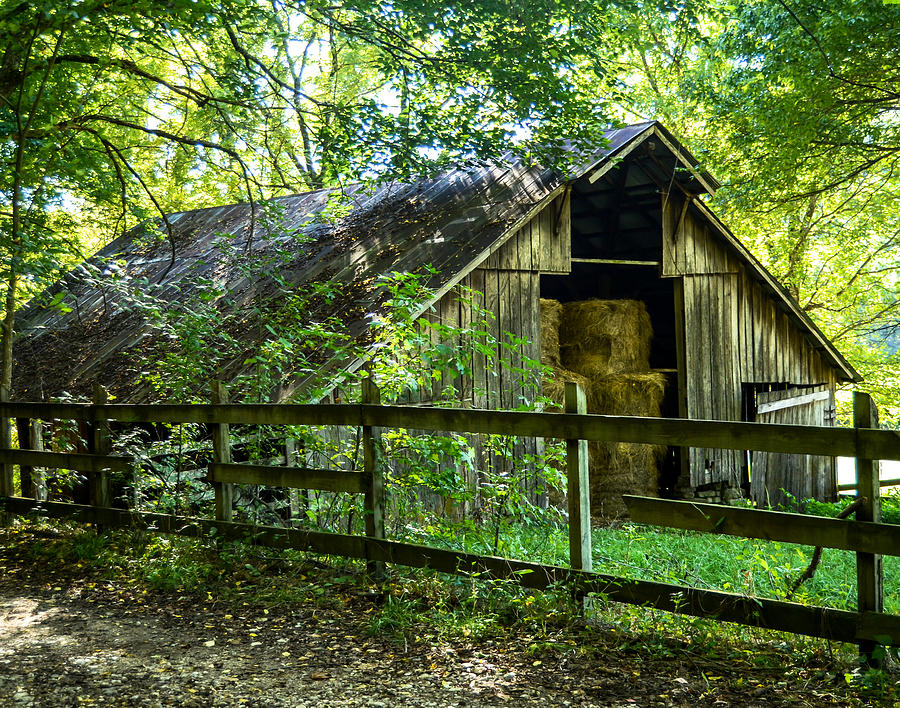 The Old Barn Photograph by Steve Marler