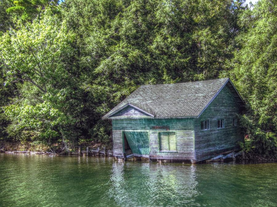 The Old Boathouse Photograph by Jean Connor