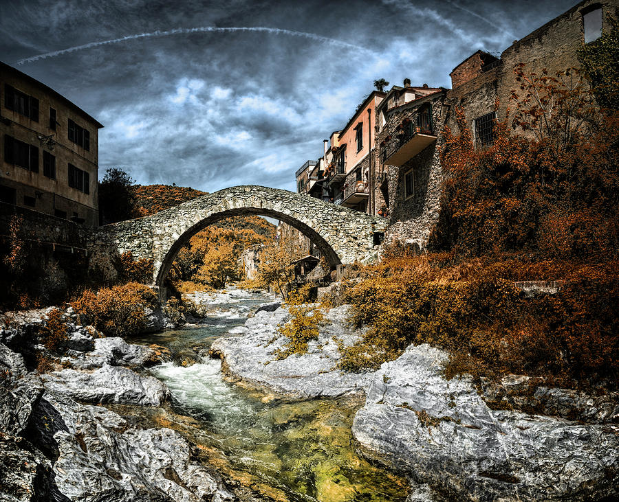 The old bridge 2 Photograph by Livio Ferrari