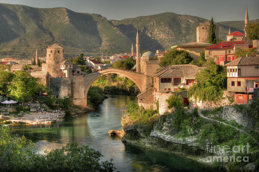 The Old Bridge Of Mostar Photograph