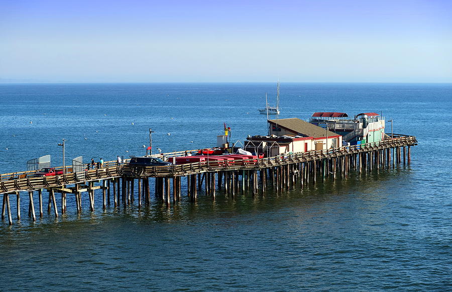 The Old Capitola Pier Photograph by Joyce Dickens