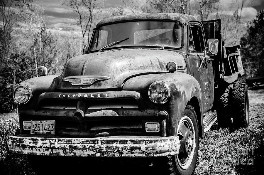 The Old Chevyolet Truck Photograph