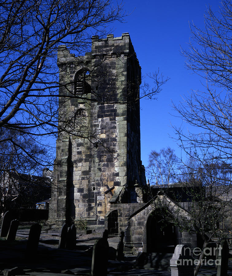 The Old Church Heptonstall West Yorkshire England Photograph by Michael ...