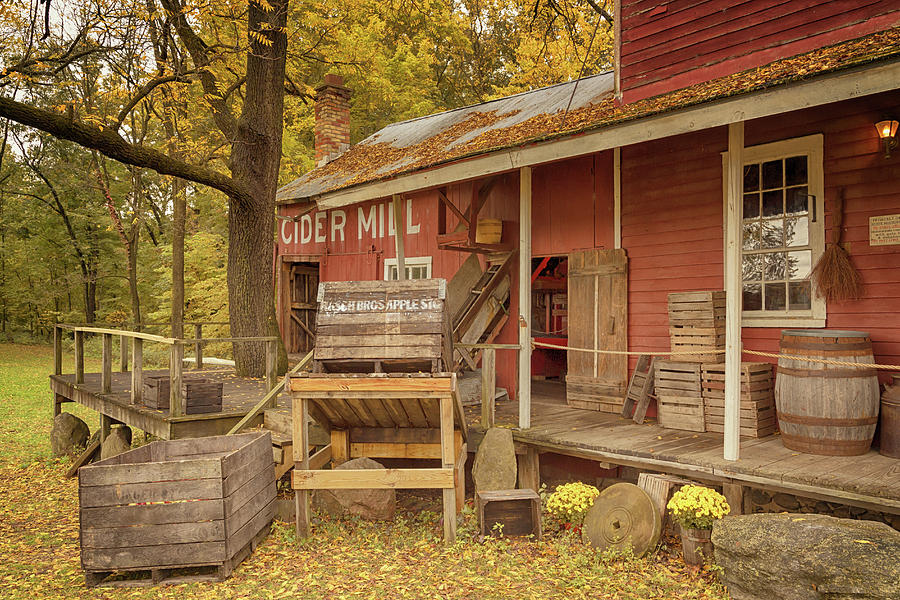 The Old Cider Mill Photograph by Susan Rissi Tregoning