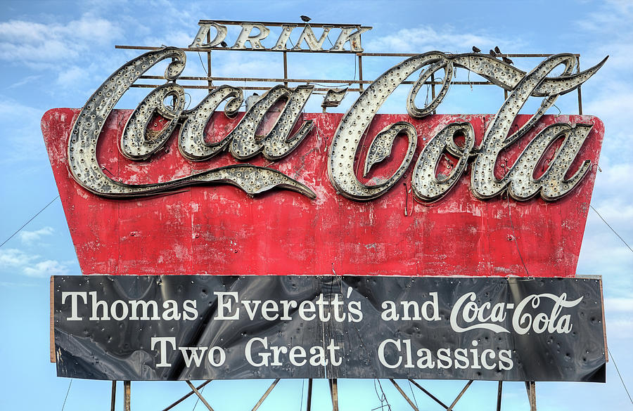 The Old Coca-Cola Sign Photograph by JC Findley