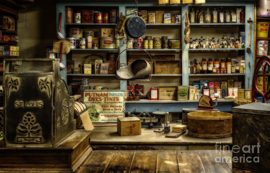 The Old Country Store Photograph by Priscilla Burgers