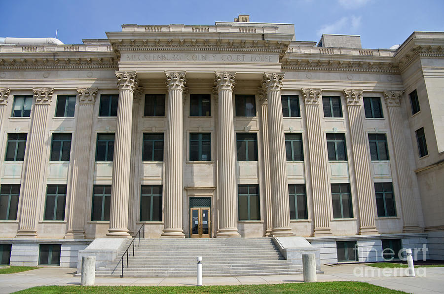 The Old Courthouse In Charlotte Photograph