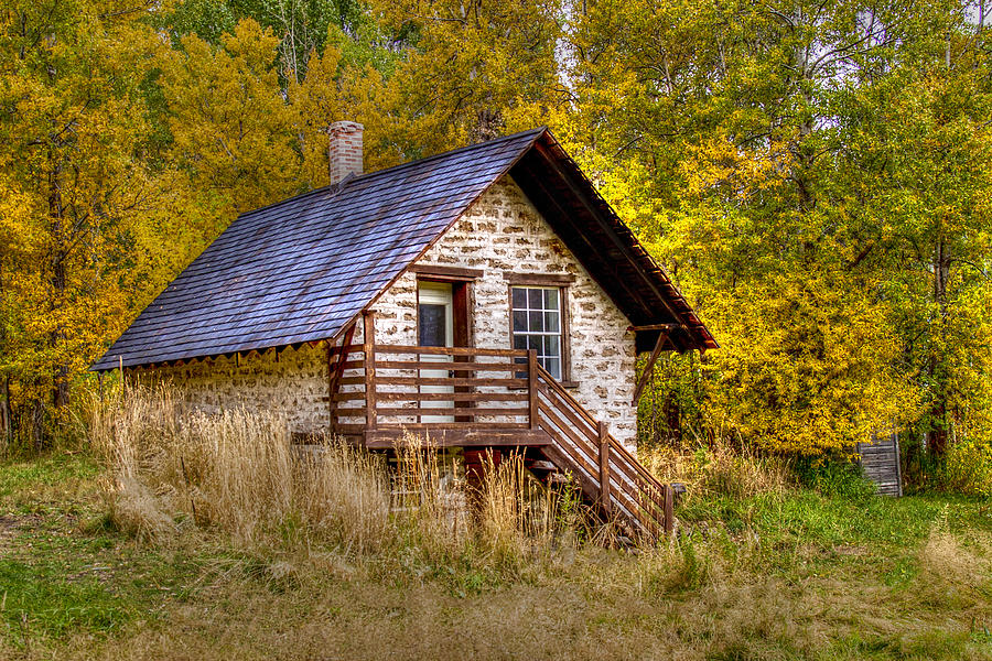 The Old Creamery. Wasatch Mountains, Utah Photograph by TL Mair